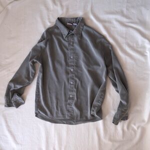 Vintage Tiny Plaid Button-Down